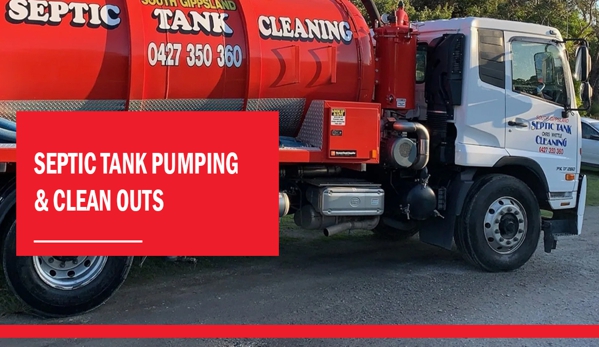 South Gippsland Septic Tank Cleaning - Leongatha, VIC. Septic Tank Pumping & Clean Outs.