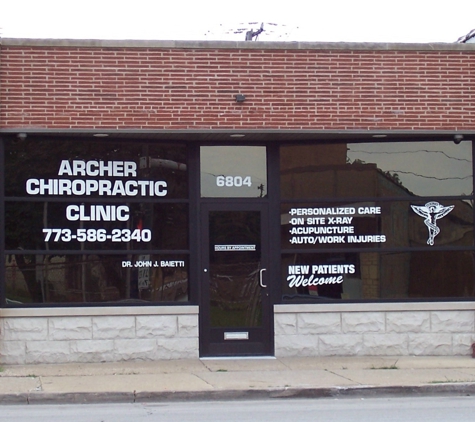 Archer Chiropractic Clinic - John Baietti DC - Chicago, IL