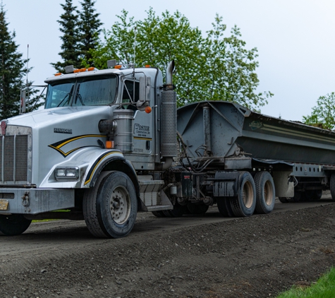 Foster Construction - Soldotna, AK. Gravel Pit, Pit Run, D1, Delivery