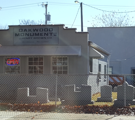 Oakwood Monument Company - Richmond, VA. Front of building