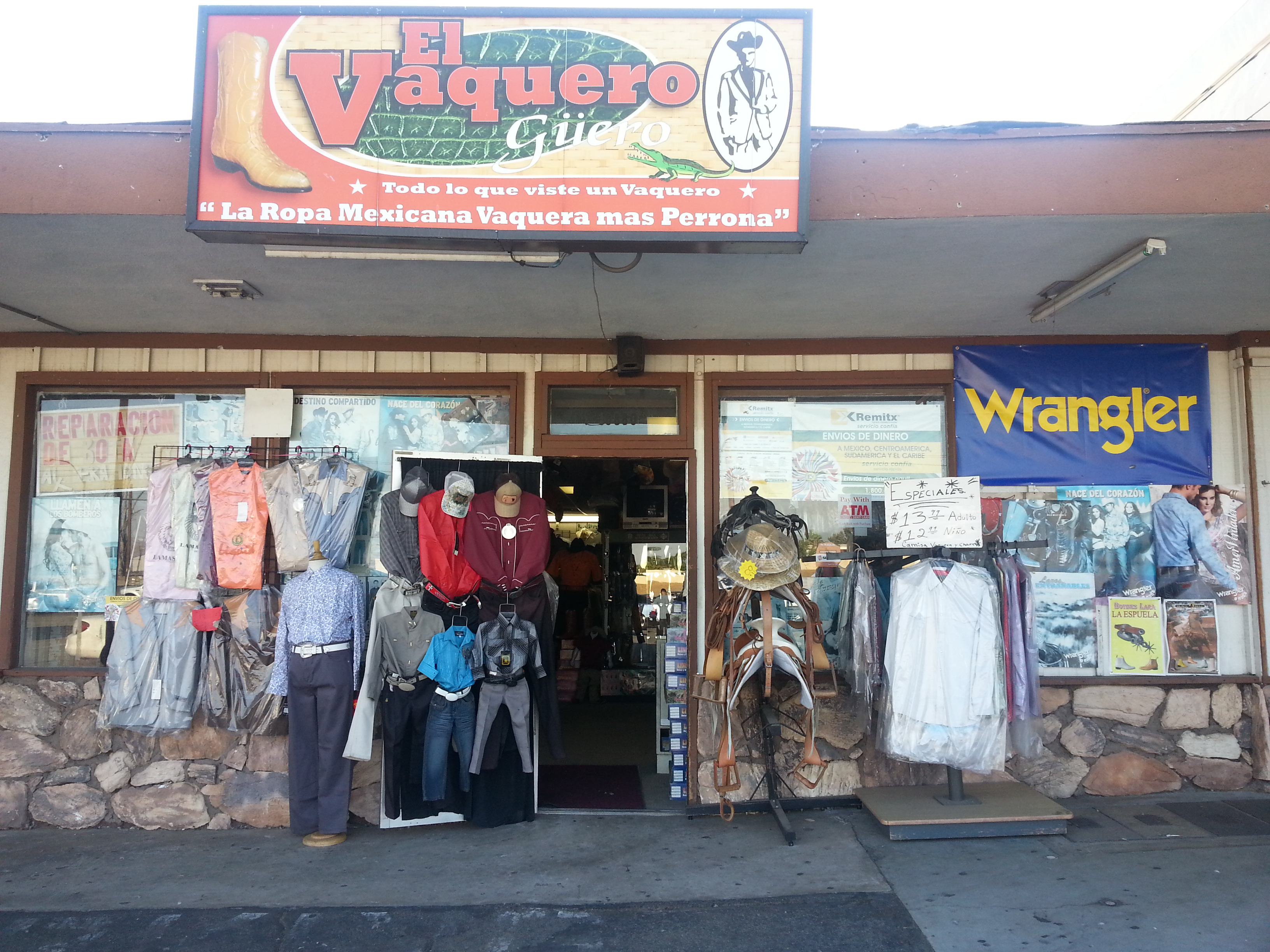 Vaquero stores near top me