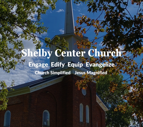 Shelby Center Church - Medina, NY. Shelby Center Church in Medina, NY is making the gospel visible and accessible through people like you.