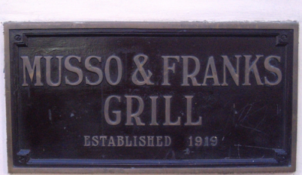 Musso & Frank Grill - Los Angeles, CA