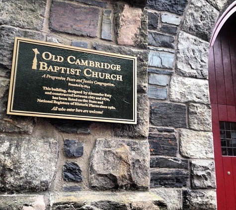 Old Cambridge Baptist Church - Cambridge, MA