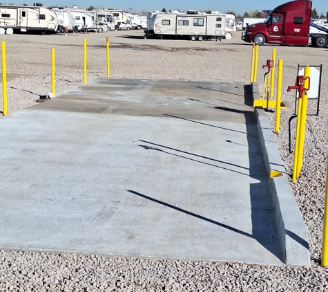 Alpine RV & Boat Storage - Aurora, CO. Amenities include Dump Station