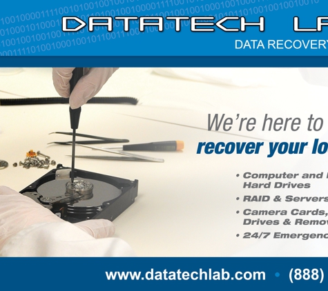 DataTech Labs Data Recovery - Sacramento, CA