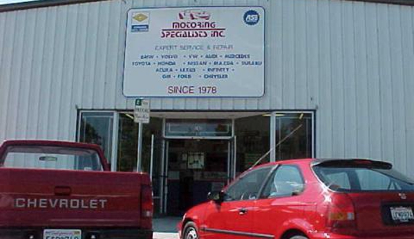 Motoring Specialists Inc. - Vacaville, CA