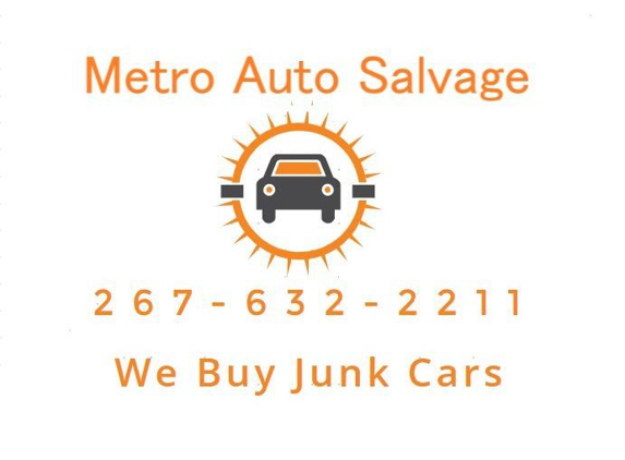 Metro Auto Salvage - Cash For Junk Cars & Automotive Recycling