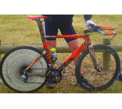 Happy Wheels - Waterloo, NSW. Custom time trial bike