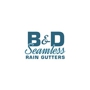 B  &  D Seamless Aluminum Rain Gutters