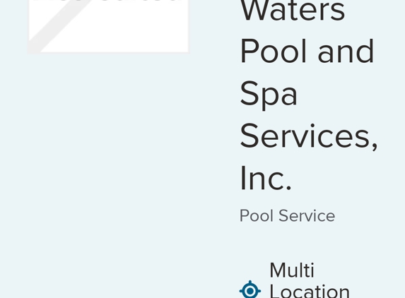 Sparkling Waters Pool and Spa Services, Inc. - The Villages, FL. David Lapp for jail