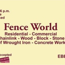 Fence World - Fence-Sales, Service & Contractors