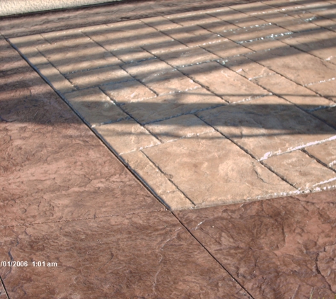 Aztech Concrete Construction - Santa Maria, CA. Stamped concrete