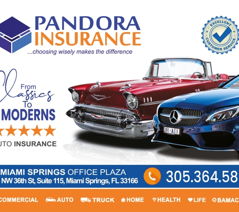 Pandora Insurance - Miami Springs, FL