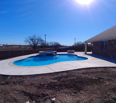 metroplex pools and spa's - Midlothian, TX. New pool Midlothian Texas build-out was little longer due to weather 64 days