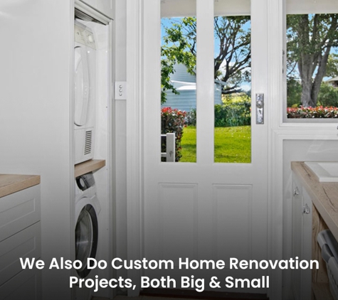 JPR Bathrooms and Renovations. We Also Do Custom Home Renovation Projects, Both Big & Small