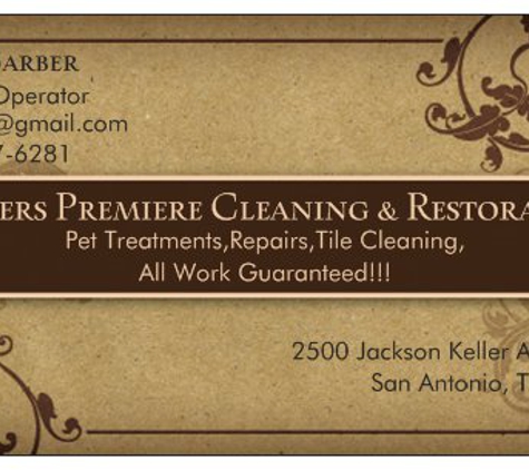 Barbers Carpet Cleaning and Repair - San Antonio, TX. call for great service