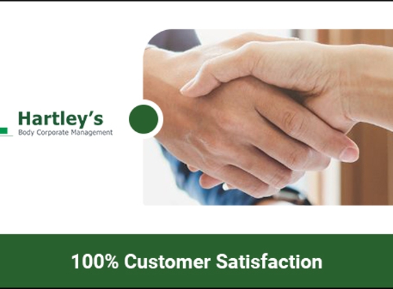 Hartley's Body Corporate Management (North Lakes) - North Lakes, QLD. 100% Customer Satisfaction