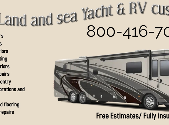 Buy land and sea yacht/RV customs - Jackson, NJ