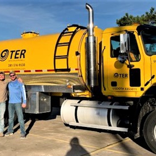 TER Septic Sight & Utilities LLC - Tomball, TX. New Yellow Septic Pump Truck