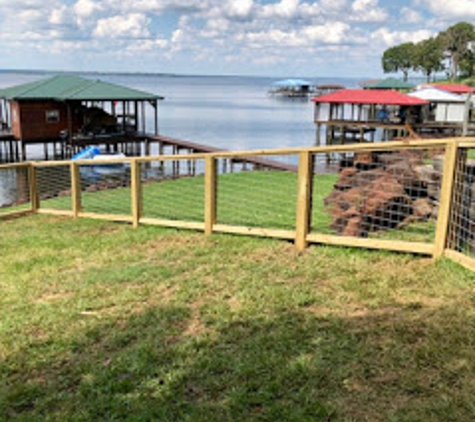 Champion Fence - Tyler, TX. Lake Fence