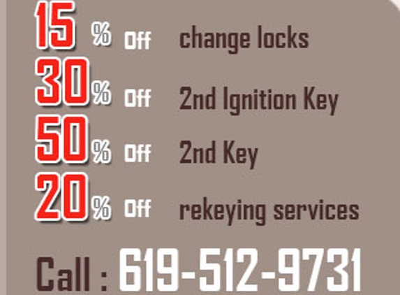 Locksmith Bostonia CA - El Cajon, CA