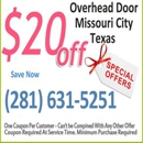 Overhead Door Missouri City - Garage Doors & Openers