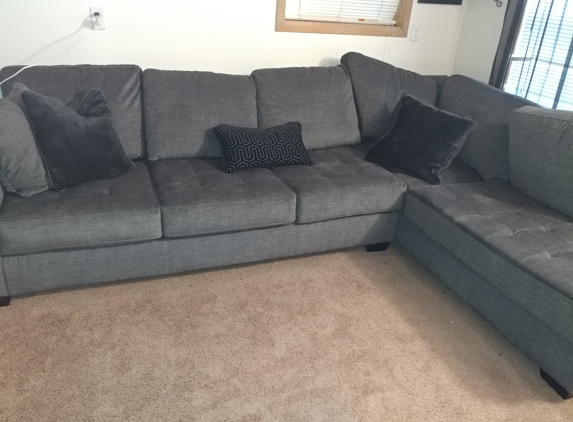 Ashley HomeStore - Tukwila, WA. I love my sectional very comfy and cute!