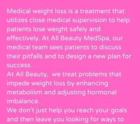 All Beauty Med Spa - Miami, FL