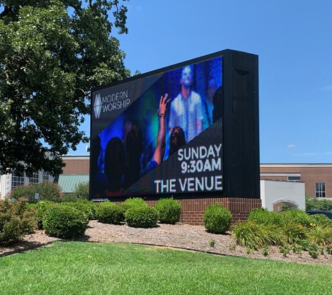 Ace Signs - Little Rock, AR. Geyer Springs FBC LED Display