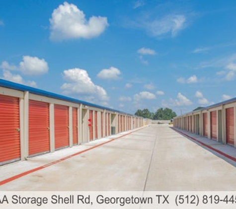 AAA Storage Shell Road - Georgetown, TX