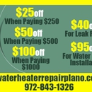 Water Heater Repair Plano TX - Water Heaters