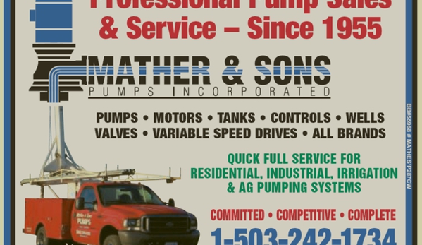 Mather Pump Service - Vancouver - Vancouver, WA