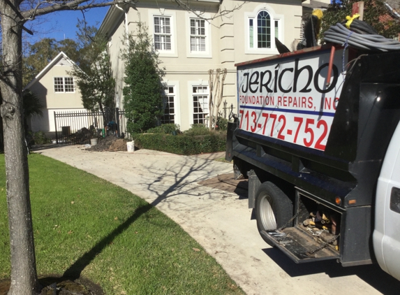 Jericho Foundation Repair - Houston, TX. Another Jericho job done right!