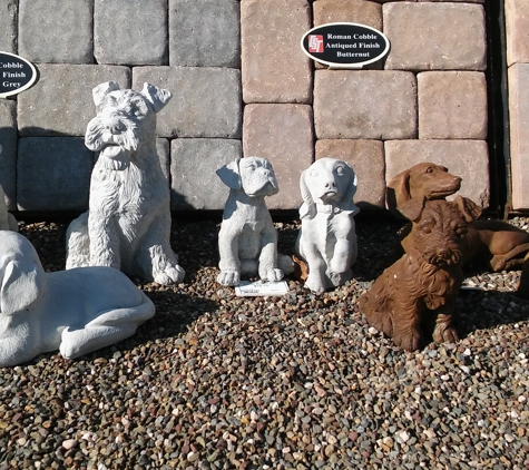 Mountain View Mulch & Stone - Lititz, PA. Large selection of concrete Dogs. Lititz, PA. Brickerville, PA