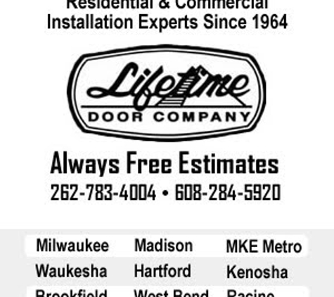 Lifetime Door Company - Brookfield, WI