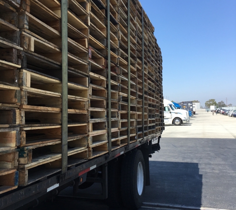 Al's Pallet Services. - Gardena, CA. We delivered!