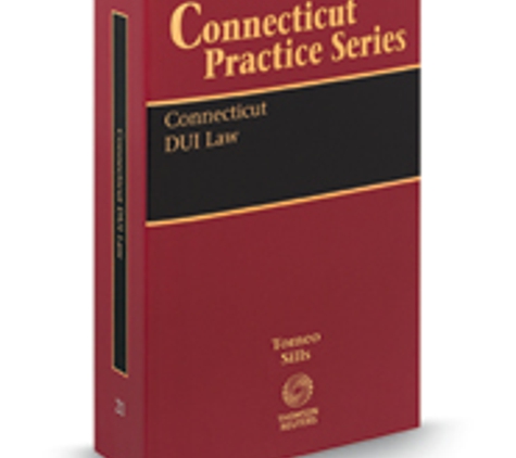 Tomeo Sills, LLC - Waterbury, CT. Authors of the leading Text Authority on DUI Defense in Connecticut