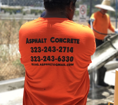 Elias Asphalt Engineering Co. - Los Angeles, CA. Hey guy, nice shirt! Call any of these numbers us today!!