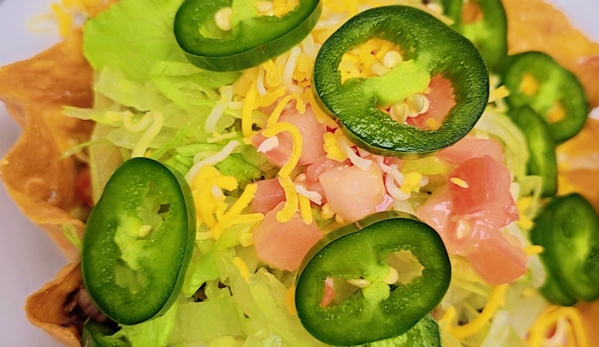 Mi Casa Mexican Restaurant - Cushing, OK. Taco salad