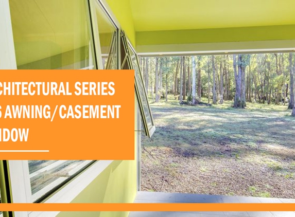 Lincoln Glass and Aluminium Service - Port Lincoln, SA. Architectural Series 466 Awning/Casement Window.