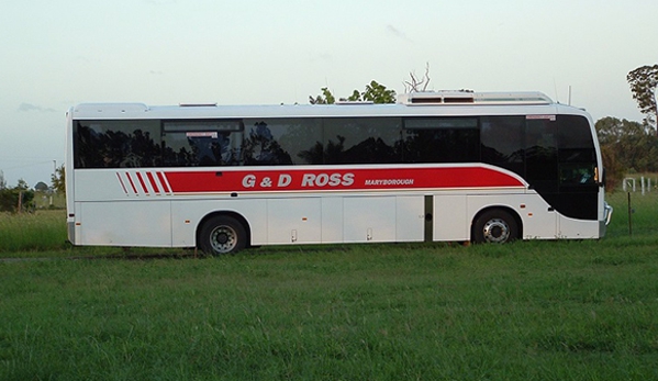 G & D Ross Bus Charters. All Busses Are Cleaned And Ready To Go As Required