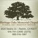 Heritage Oaks Memorial Chapel - Funeral Supplies & Services