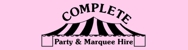 Complete Party & Marquee Hire - Hire - Party Equipment
