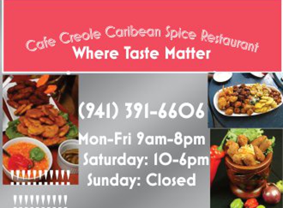 Cafe Creole Caribbean spice - Port Charlotte, FL