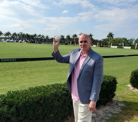 International Polo Club Palm Beach - Wellington, FL. Bill Lewis of Vero Beach spending an afternoon at the International Polo Club on Wellington, Florida.