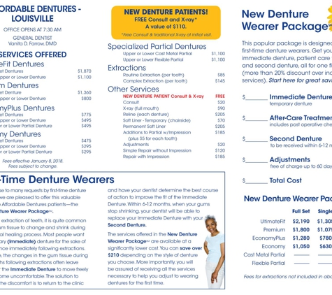 Affordable Dentures & Implants - Shepherdsville, KY