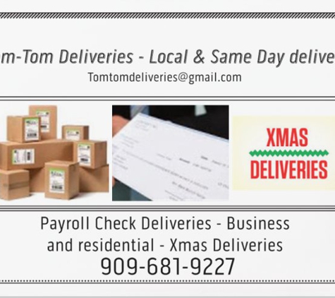 Tom-Tom Deliveries - Fontana, CA