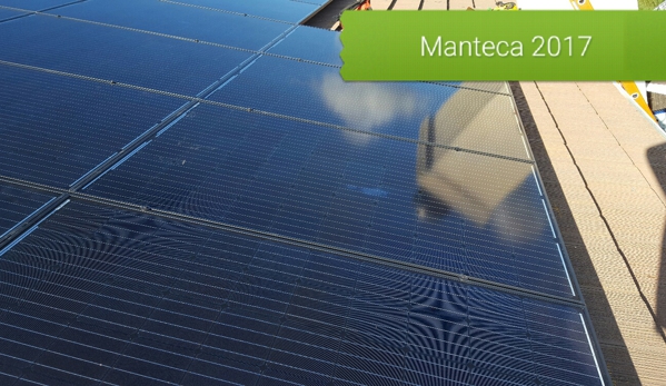 Energy Inc. Residential solar system installed in Manteca in 2017