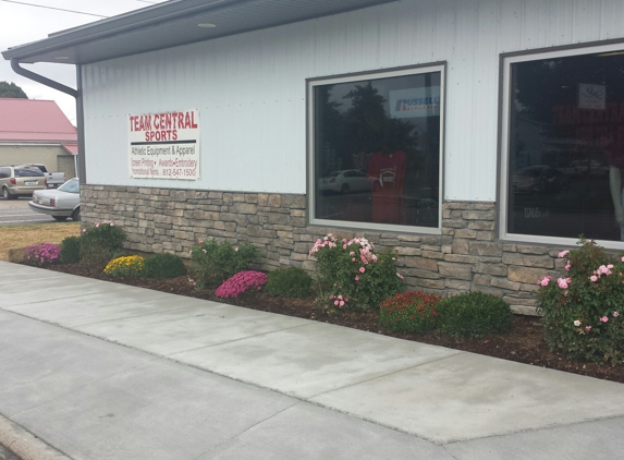 Arnold Masonry - Tell City, IN. Team Central Sports has the best looking sidewalk in town thanks to Arnold Masonry.